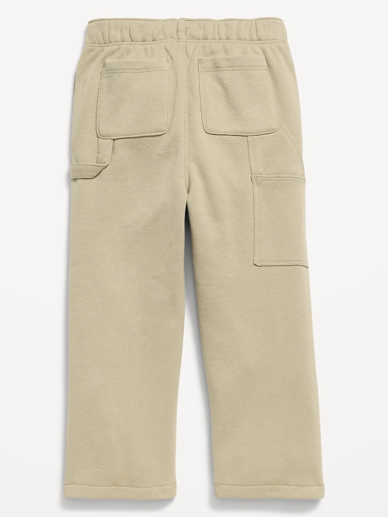 Loose Utility Fleece Pants for Toddler Boys