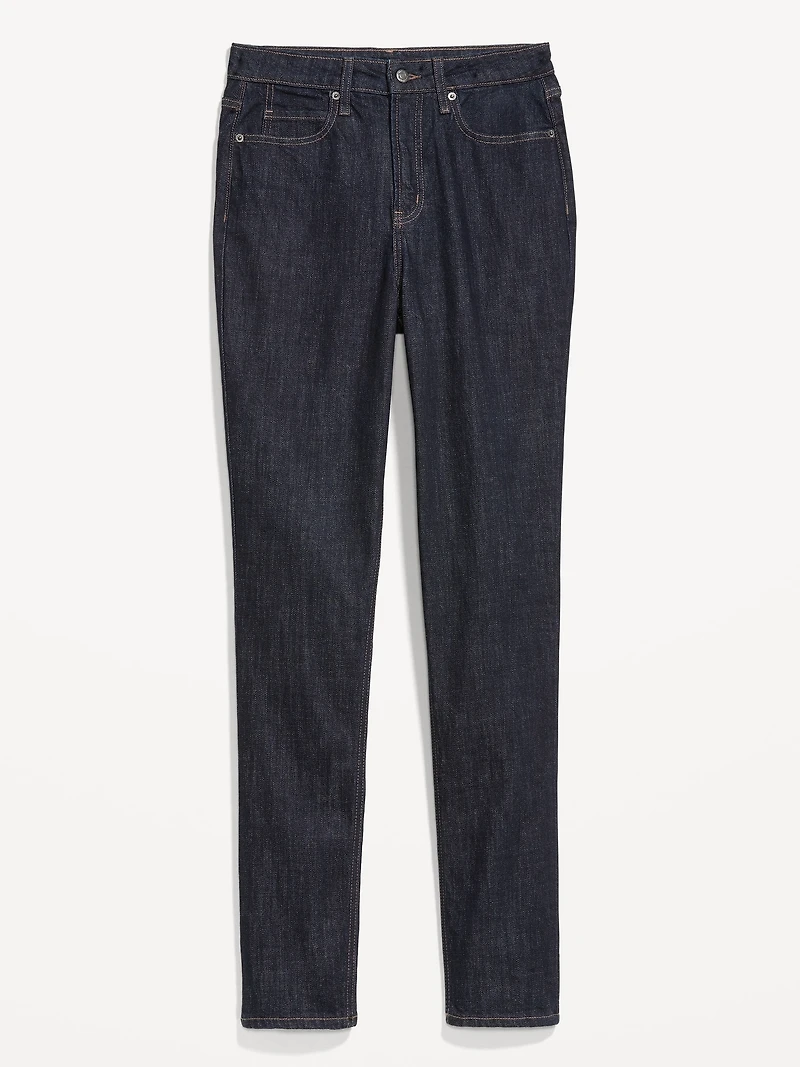 Curvy Extra High-Waisted Straight Jeans