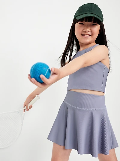High-Waisted PowerSoft Skort for Girls