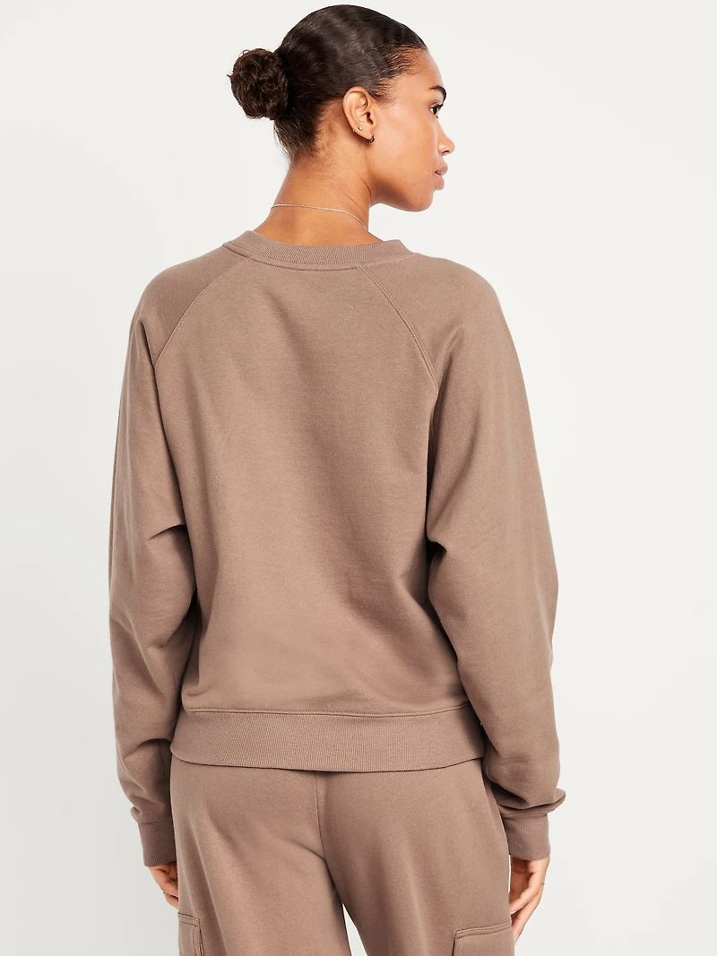 SoComfy Oversized Raglan Sweatshirt