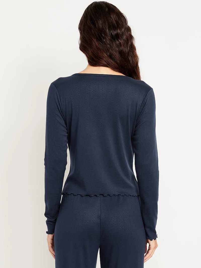 Cozy Pajama Top