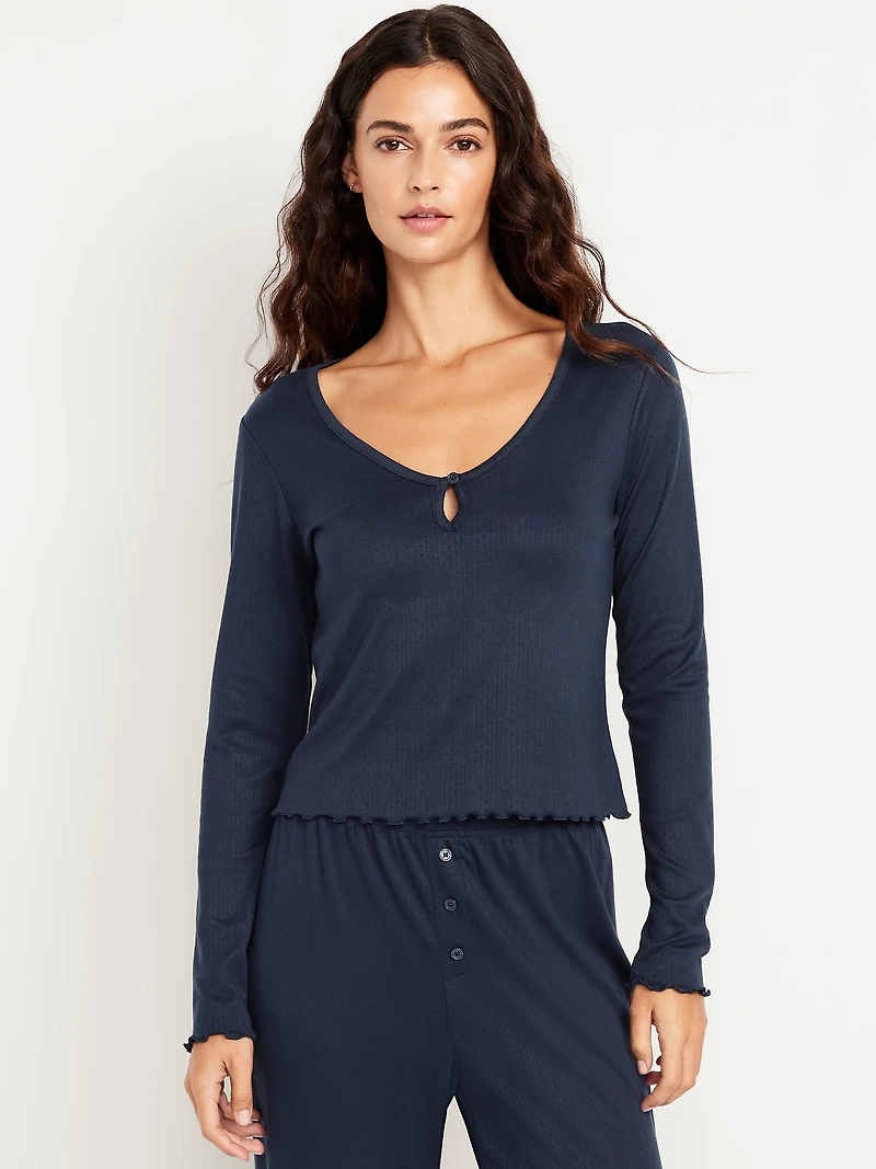 Cozy Pajama Top