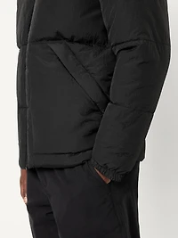 Water-Resistant Hooded Puffer Jacket