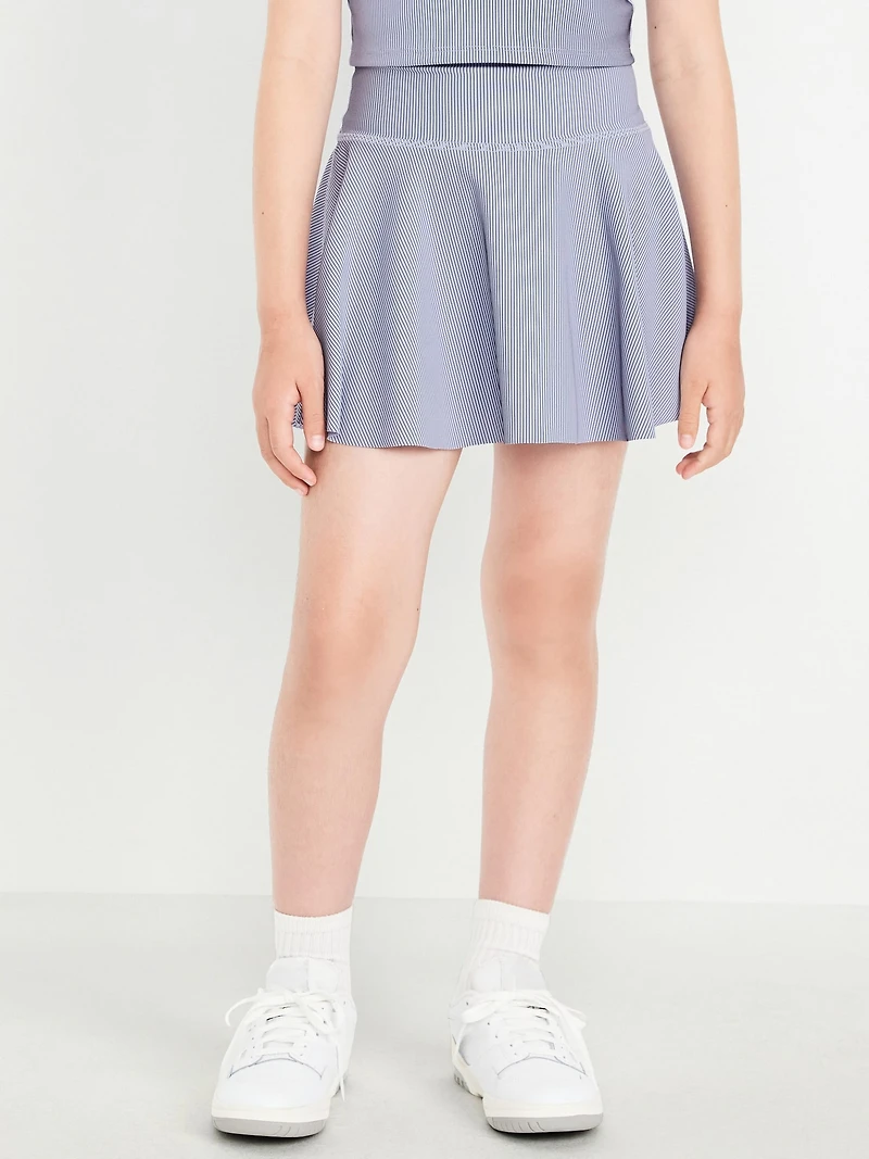 High-Waisted PowerSoft Skort for Girls