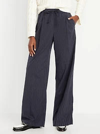 High-Waisted Wide-Leg Trouser