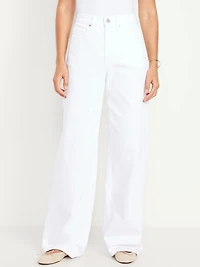 Extra High-Waisted Wide-Leg Jeans