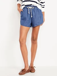 Mid-Rise Volume Shorts
