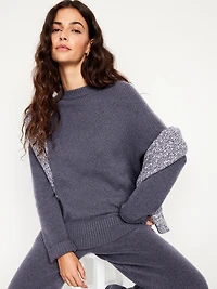 SoSoft Crew-Neck Tunic Sweater