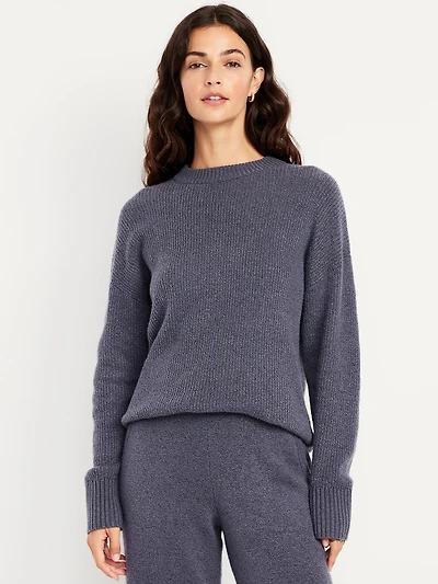 SoSoft Crew-Neck Tunic Sweater