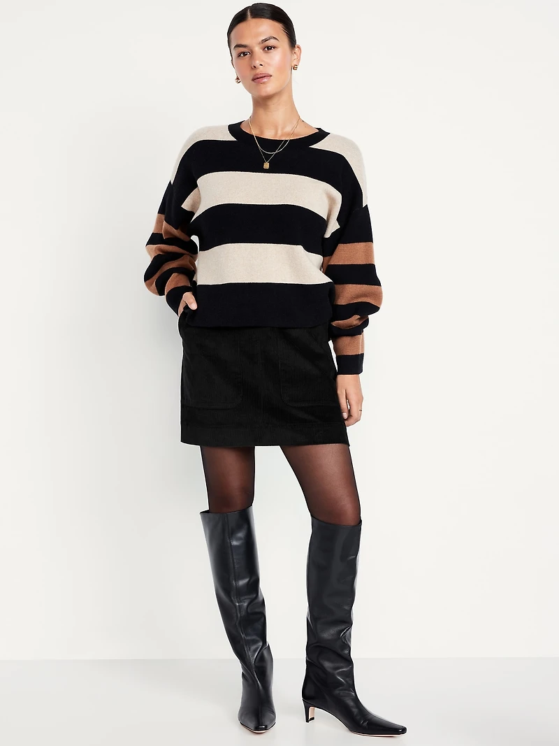 Mini Corduroy Skirt