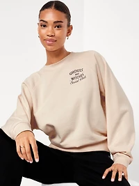 SoComfy Oversized Raglan Sweatshirt