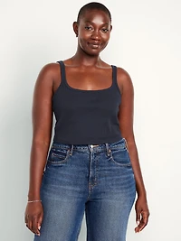 Cropped Pointelle Cami Top