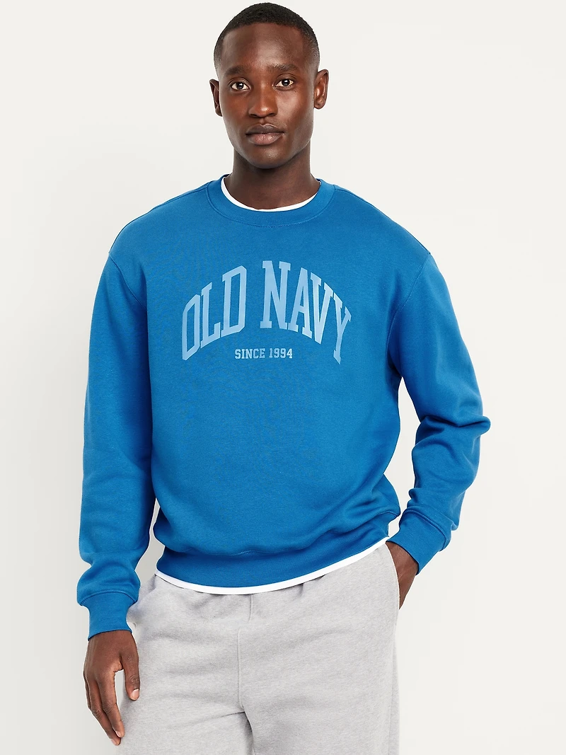 Logo-Graphic Crew-Neck Sweatshirt