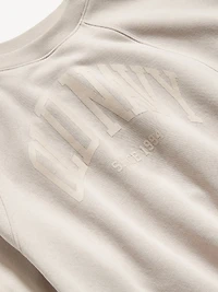 Vintage Crew-Neck Logo-Graphic Sweatshirt