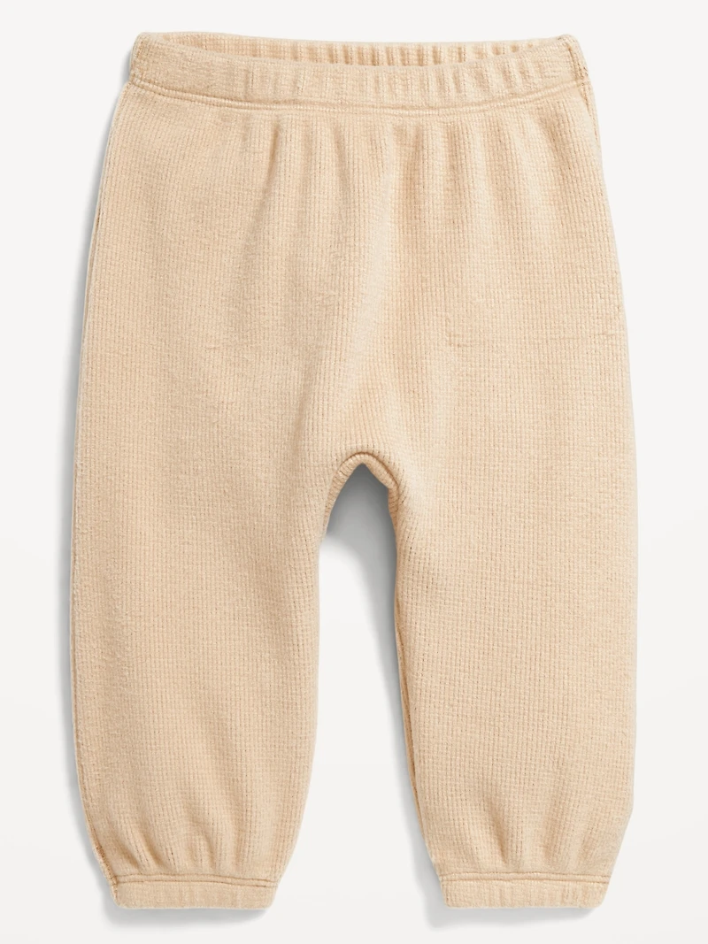 Pull-On Waffle-Knit Jogger Pants for Baby