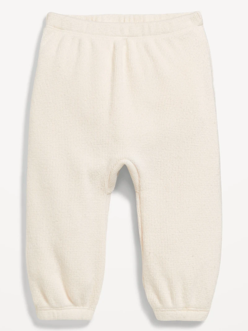 Pull-On Cozy Thermal-Knit Jogger Pants for Baby