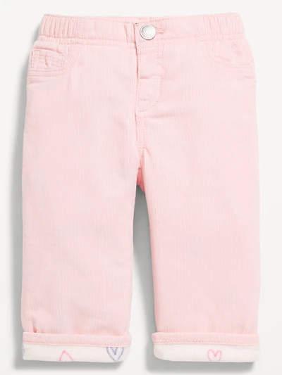 Baggy Straight-Leg Corduroy Pants for Baby