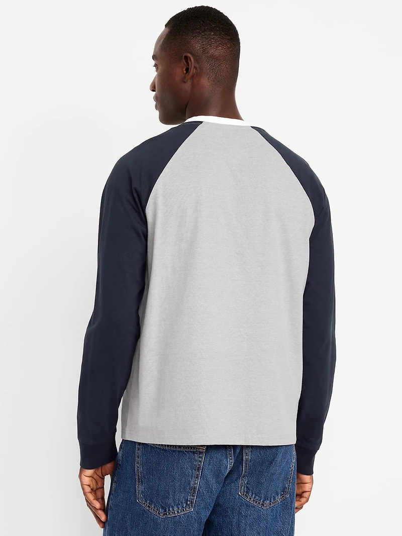 Heavyweight V-Neck Raglan T-Shirt