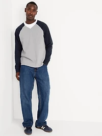 Heavyweight V-Neck Raglan T-Shirt