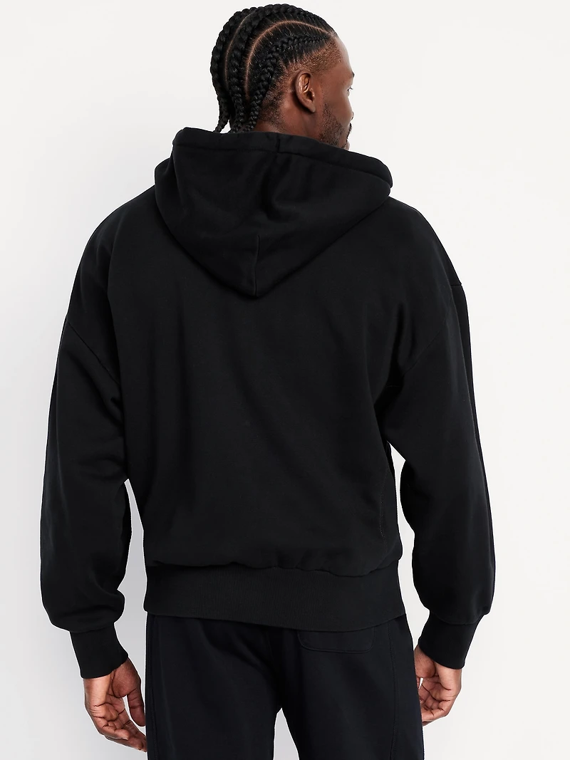 Oversized Heavyweight Zip Hoodie