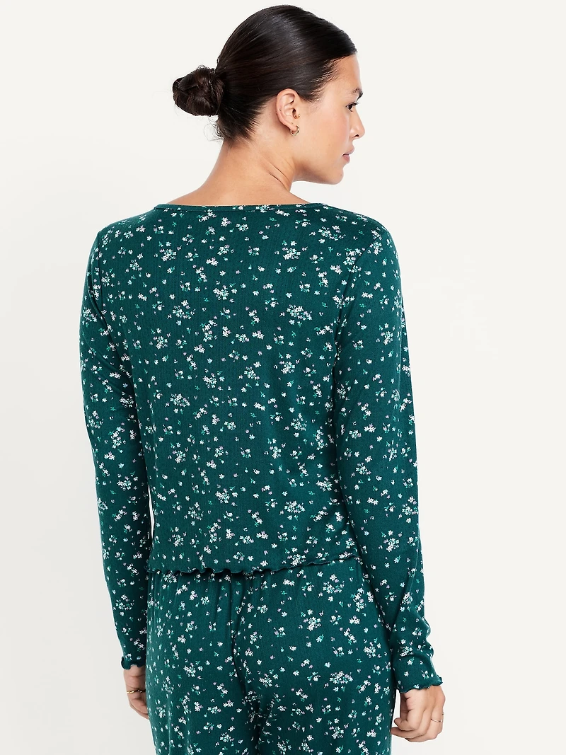 Cozy Pajama Top