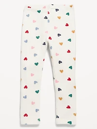 Printed Waffle-Knit Leggings for Toddler Girls