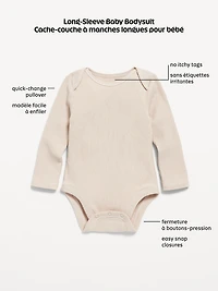 Long-Sleeve Bodysuit for Baby