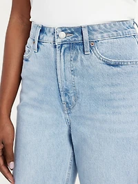 Curvy Extra High-Waisted Wide-Leg Jeans