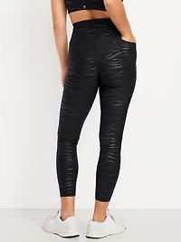 High-Waisted PowerSoft Train 7/8 Run Leggings