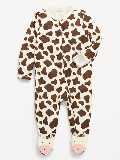 2-Way-Zip Sleep & Play Footed One-Piece for Baby