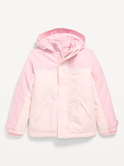 Water-Resistant 2-In-1 Snow Jacket for Girls