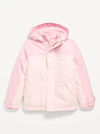 Water-Resistant 2-In-1 Snow Jacket for Girls