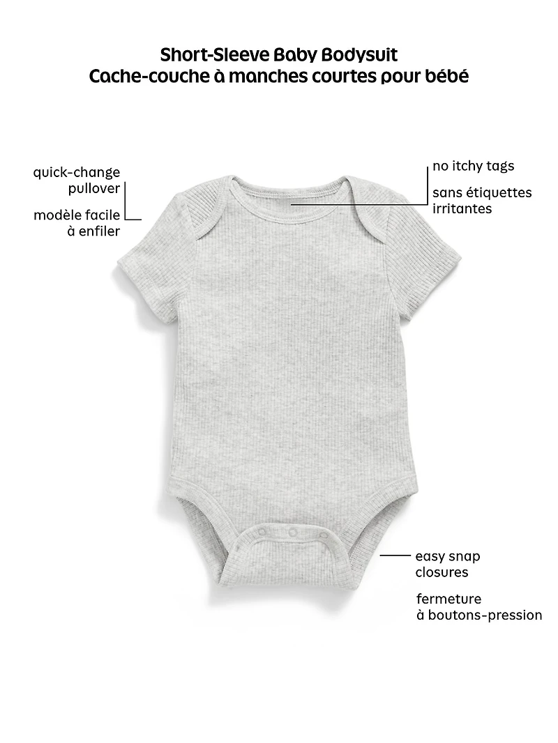 Short-Sleeve Bodysuit for Baby