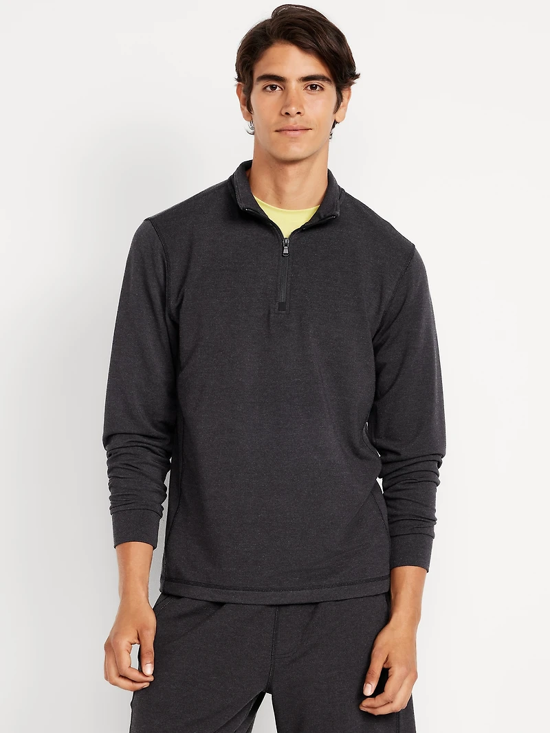 Recharge Knit Quarter-Zip Pullover