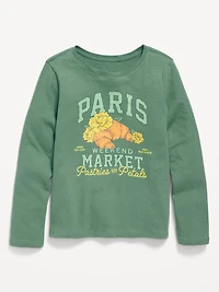 Long-Sleeve Graphic T-Shirt for Girls