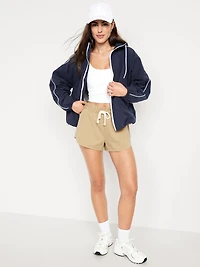 Hooded Zip Windbreaker