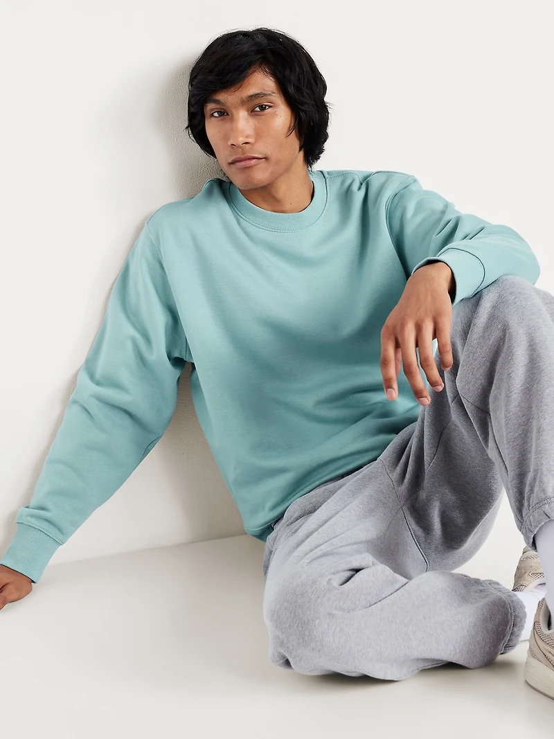 Loose Rotation Crew-Neck Sweatshirt