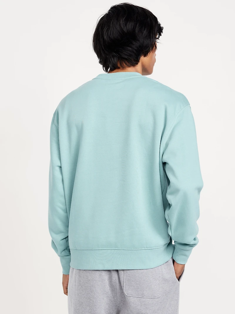 Loose Rotation Crew-Neck Sweatshirt