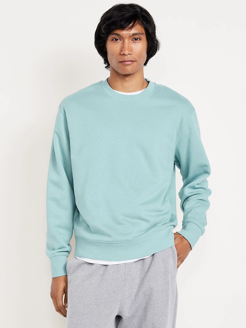 Loose Rotation Crew-Neck Sweatshirt