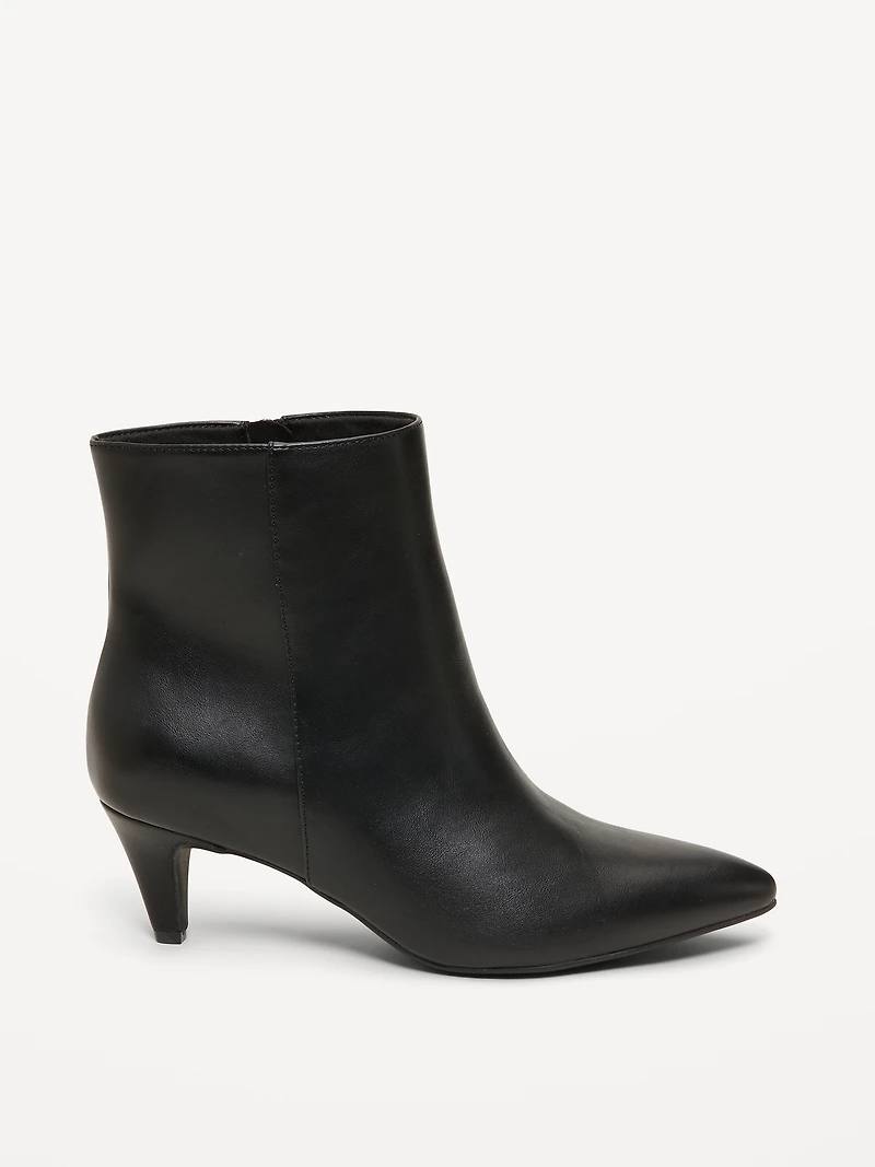 Kitten Heel Booties for Women