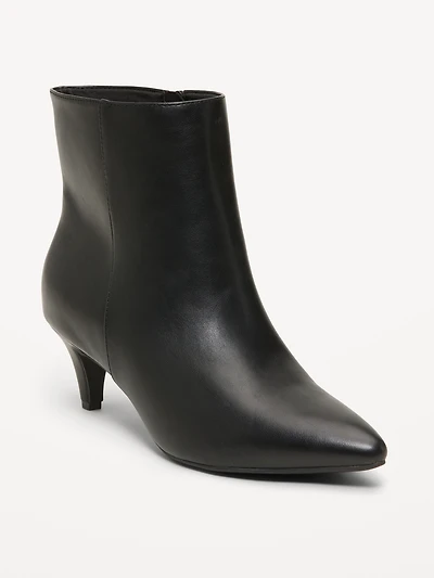 Kitten Heel Booties for Women