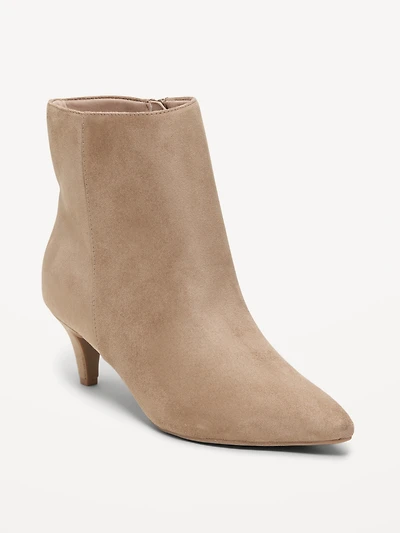 Kitten Heel Booties for Women