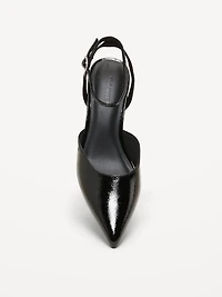 Patent Leather Kitten Heels for Women