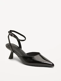 Patent Leather Kitten Heels for Women