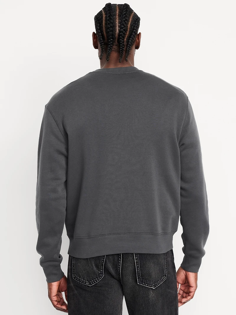 Logo-Graphic Crew-Neck Sweatshirt