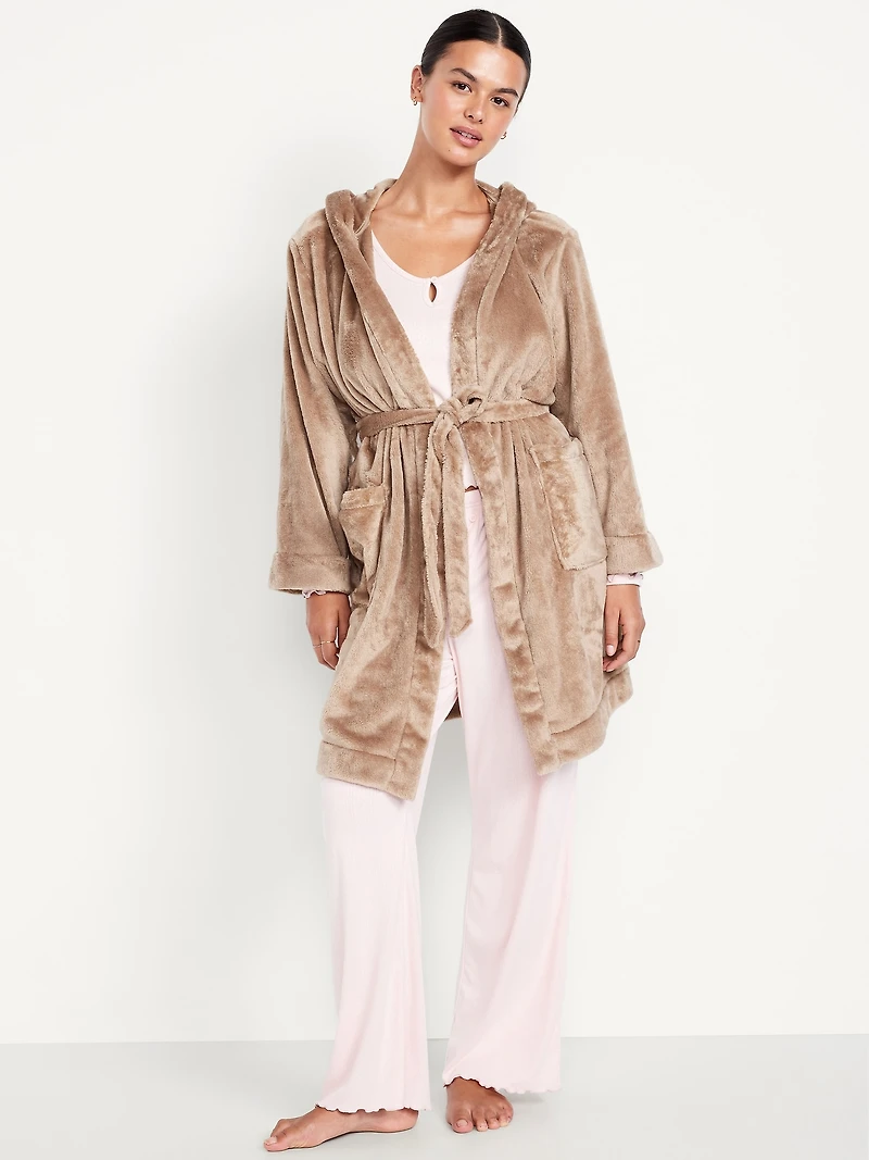 Cozy Terry Hooded Robe