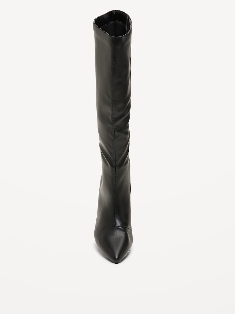 Tall Kitten Heel Boots for Women