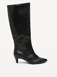 Tall Kitten Heel Boots for Women