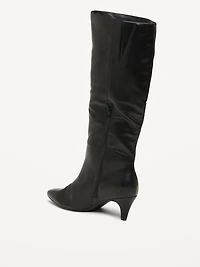Tall Kitten Heel Boots for Women
