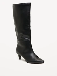 Tall Kitten Heel Boots for Women